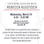 Rock County Listening Session