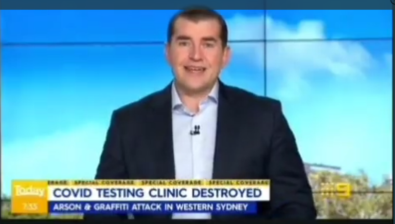 Vaccine Testing Site Burned in Australia